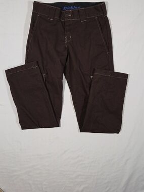 Dickies Slim Straight Brown Cargo Pants Size 28x30 Mens